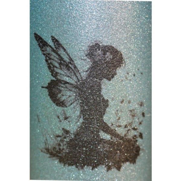 Trinkflasche Glitzer Fee